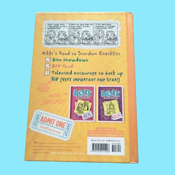 Dork Diaries Dork Diaries Tales Not So Popular Party Girl Talented Pop Star lot - Picture 6 of 7